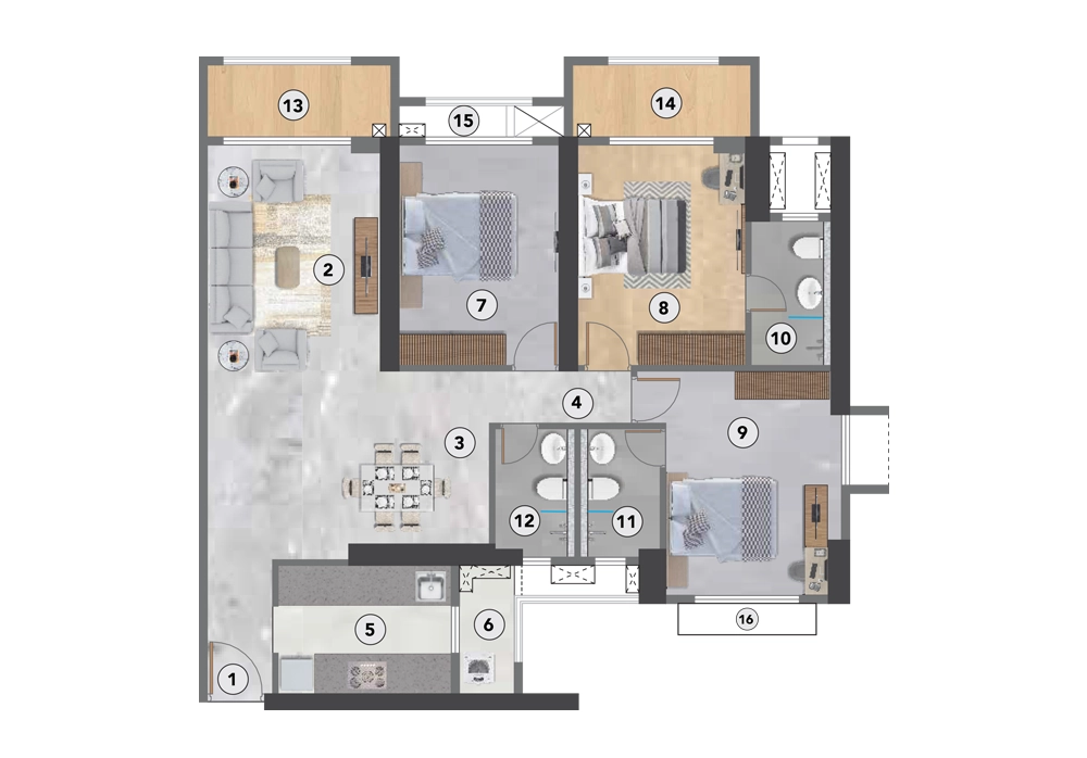 2 BHK
